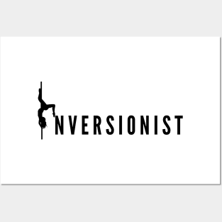 Inversionist Pole Dancing Design Posters and Art